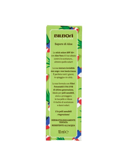 offerta Bilboa Sapore di Aloe Stick Solare 50+ Protezione Molto Alta con Aloe Vera 10 ml