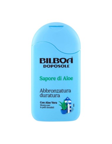 offerta Bilboa Doposole Sapore di Aloe Abbronzatura Duratura Pelli Sensibili con Aloe Vera 200 ml