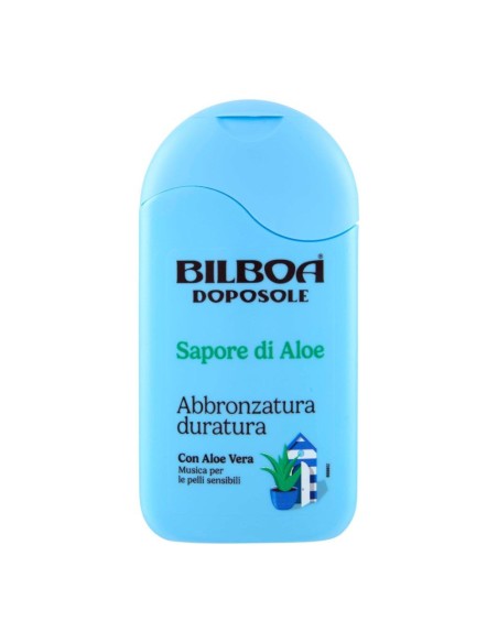 offerta Bilboa Doposole Sapore di Aloe Abbronzatura Duratura Pelli Sensibili con Aloe Vera 200 ml