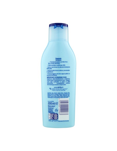offerta Nivea Sun Doposole Hydrate Azione Rinfrescante e Lenitiva 200 ml