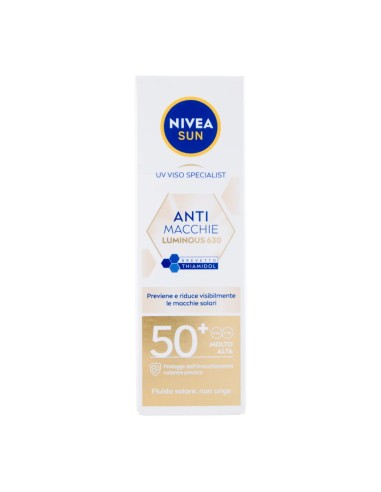 offerta Nivea Sun UV Viso Specialist Anti Macchie Lumionous 630 SPF 50+ Molto Alta 40 ml