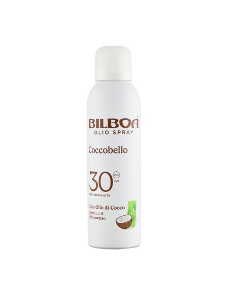offerta Bilboa Olio Spray Coccobello Protezione Solare SPF 30 Protezione Alta 150 ml