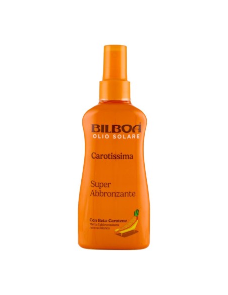 offerta Bilboa Olio Solare Spray Carotissima Super Abbronzante 200 ml