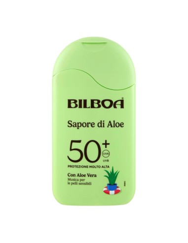 offerta Bilboa Sapore di Aloe Crema Solare SPF 50+ Protezione Molto Alta Aloe Vera Pelli Sensibili 200 ml