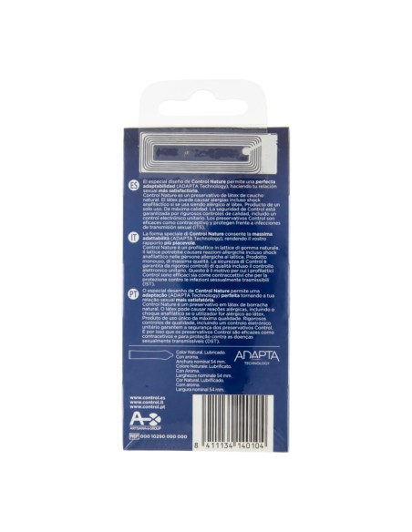 offerta Control Nature Preservativi Rapporto Più Sicuro e Naturale 12 Pz