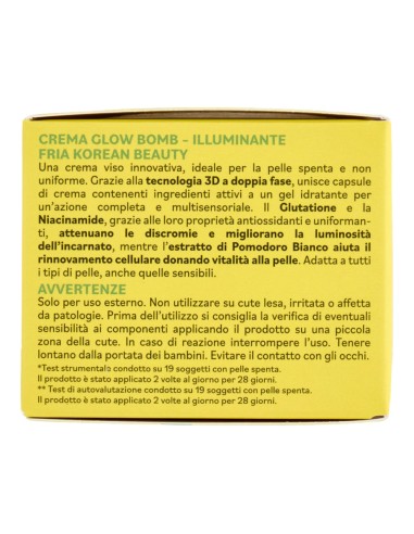 offerta Fria Korean Beauty Glow Bomb Crema Illuminante 50 ml