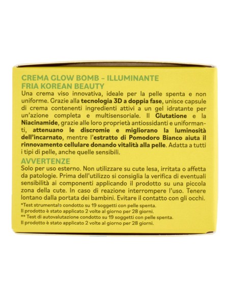 offerta Fria Korean Beauty Glow Bomb Crema Illuminante 50 ml