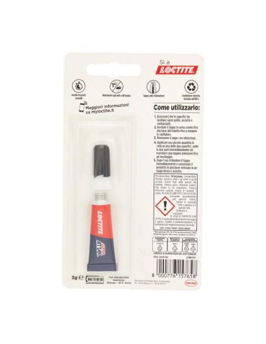 offerta Loctite Super Attak Original Colla Rapida e Multi Materiale 3 g