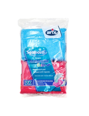 offerta Arix Splendelli Spugna Antigraffio Color 2 Pz