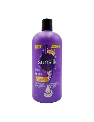 offerta Sunsilk Shampoo e Balsamo 2in1 Liscio Perfetto Active Fusion Azione Anticrespo 810 ml