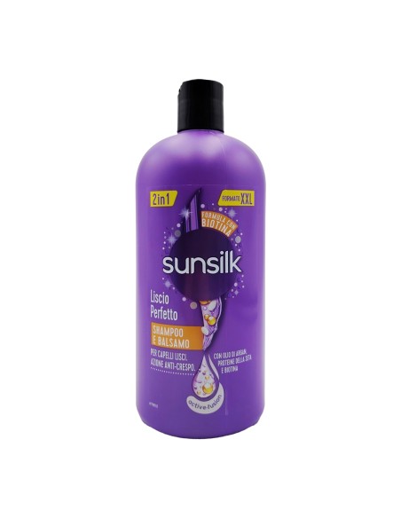 offerta Sunsilk Shampoo e Balsamo 2in1 Liscio Perfetto Active Fusion Azione Anticrespo 810 ml