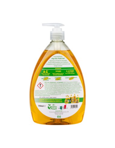 offerta Alga Bio L'Originale Gel Concentrato Piatti Formula Sgrassante Anti Odori 750 ml