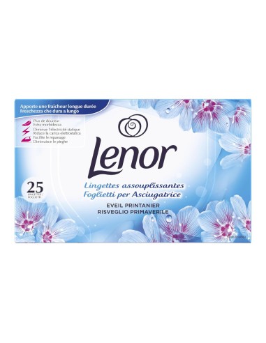 offerta Lenor Fogli Profumati per Asciugatrice Fragranza Risveglio di Primavera 25 Fogli