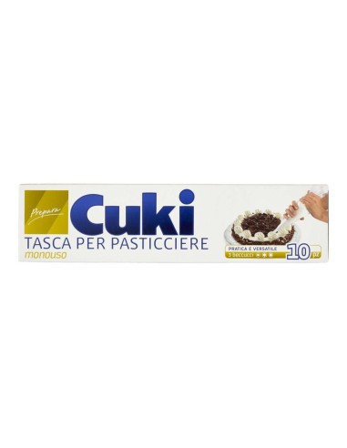 offerta Cuki Prepara Tasca per Pasticciere Monouso Pratica e Versatile 10 Pz