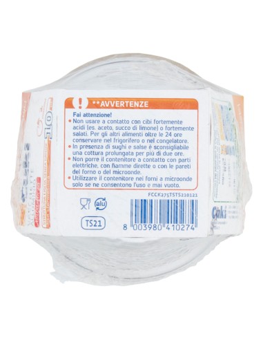 offerta Cuki Cuoce Vaschette in Alluminio Ultra Forza 8 cm Alta Sformabilità 10 Pz