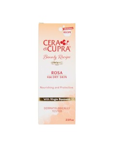 Cera di Cupra Ricette di Bellezza Crema Rosa per Pelli Secche con Cera Vergine d'Api 75 ml