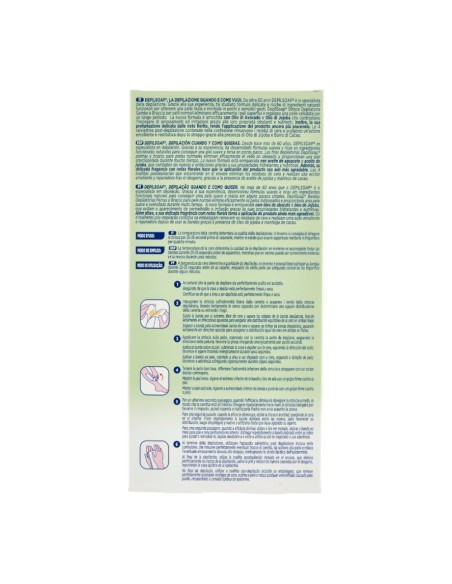 offerta Depilsoap Strisce Depilatorie Gambe e Braccia Pelli Normali 20 Pz