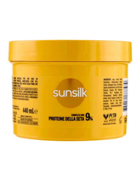 offerta Sunsilk Tocco di Seta Maschera Ristrutturante Proteine della Seta 440 ml