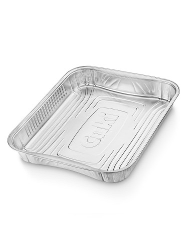offerta Cuki Cuoce Vaschette Alluminio con Manici Ultra Forza 12 Porzioni 2 Pz