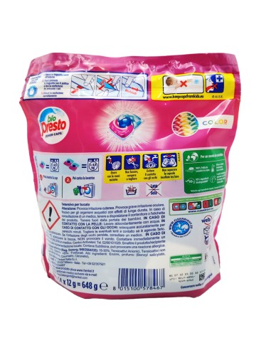 offerta Bio Presto Power Caps Color Total 4+1 Fragranza Freschezza Floreale 54 Pz
