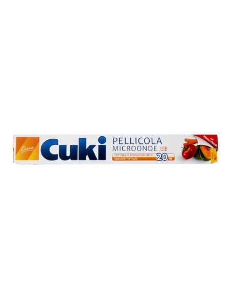 offerta Cuki Cuoce Pellicola Microonde Speciale Formula Cottura e Riscaldamento 20 M