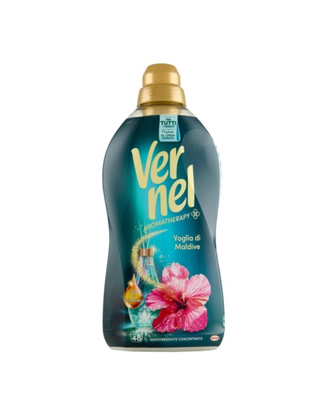offerta Vernel Aromatherapy Ammorbidente Concentrato Voglia di Maldive 1056 ml