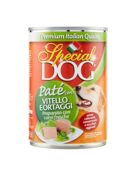 offerta Monge Special Dog Cibo Umido per Cani Paté con Vitello e Ortaggi 400 g