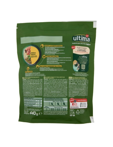 offerta Ultima Appetito Difficile Cibo Secco per Gatti Adulti con Trota 440 g