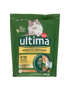 Ultima Appetito Difficile Cibo Secco per Gatti Adulti con...