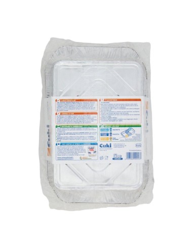 offerta Cuci Cuoce Vaschette in Alluminio Doppia Forza 6 Porzioni 2 Pz