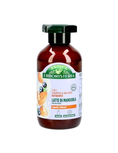 offerta Antica Erboristeria 2in1 Shampoo e Balsamo Nutriente Latte di Mandorla 250 ml