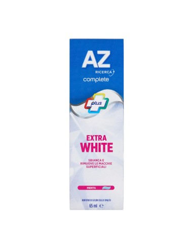 offerta Az Dentifricio Complete Plus Extra White Gusto Menta 65 ml 