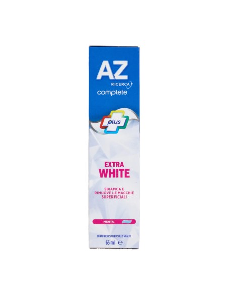offerta Az Dentifricio Complete Plus Extra White Gusto Menta 65 ml 