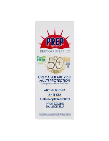 offerta Prep Dermoprotettivo Crema Solare Viso SPF 50+ Multi Protection 50 ml