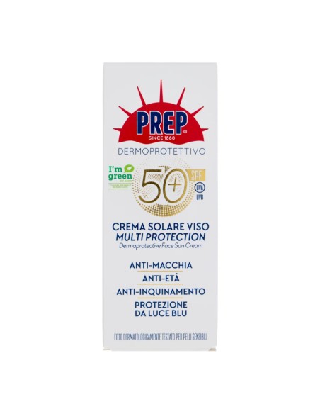offerta Prep Dermoprotettivo Crema Solare Viso SPF 50+ Multi Protection 50 ml