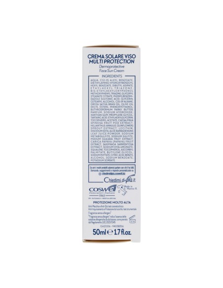offerta Prep Dermoprotettivo Crema Solare Viso SPF 50+ Multi Protection 50 ml