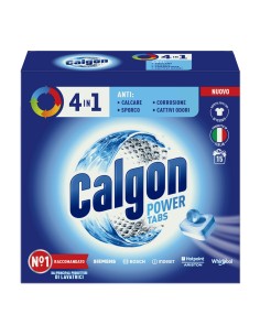 Calgon 4 In 1 Power Tabs Anticalcare Lavatrice 15 Lavaggi