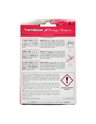 offerta Tarmiblok Proteggi e Profuma Bustine Cassetti e Armadi Fragranza Brezza Fiorita 3 Pz