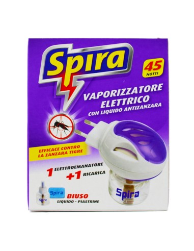 offerta Spira Plus Liquido Insetticida Elettroemanatore Biuso con Ricarica 35 ml