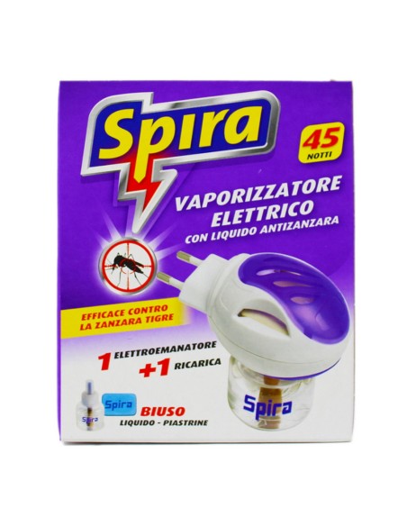 offerta Spira Plus Liquido Insetticida Elettroemanatore Biuso con Ricarica 35 ml