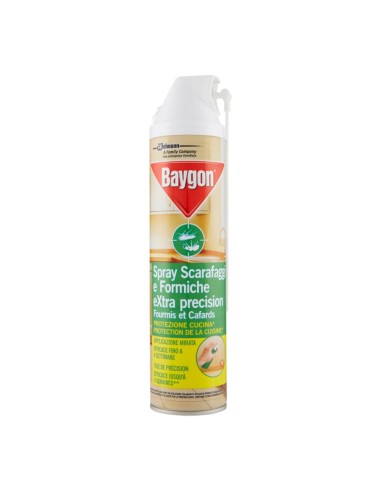 offerta Baygon Insetticida Spray Scarafaggi e Formiche Protezione Cucina Applicazione Mirata 400 ml