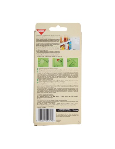 offerta Baygon Trappole Antitarme Alimentari Protezione Cucina 3 Pz