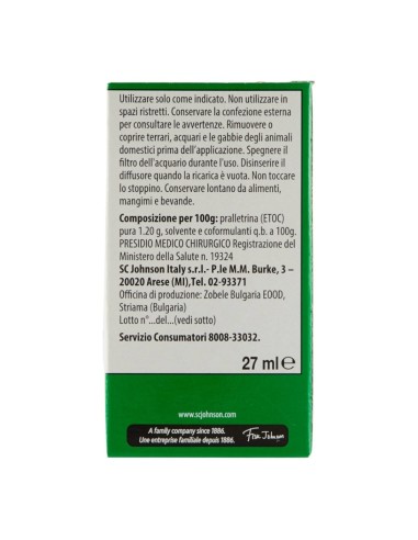 offerta Baygon Ricarica Genius Liquido Zanzare Comuni e Tigre 27 ml