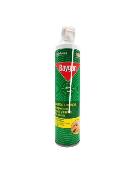 offerta Baygon Insetticida Spray Scarafaggi e Formiche Applicazione Mirata 400 ml