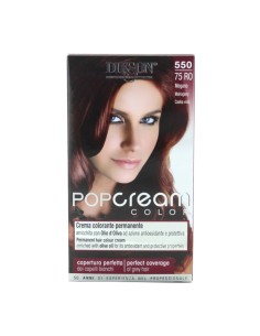 Dikson Pop Cream Color Crema Colorante Permanente 550 75RO Mogano