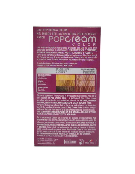 offerta Dikson Pop Cream Color Crema Colorante Permanente 700 7N Biondo