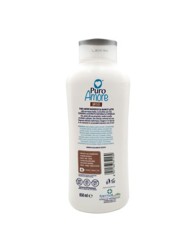 offerta Puro Amore Bagnodoccia Delicato Bianco Latte 650 ml