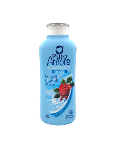 offerta Puro Amore Bagnodoccia Delicato Ginseng e Cristalli di Sale 650 ml