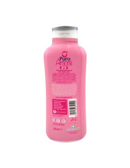 offerta Puro Amore Bagnodoccia Delicato Seta e Fiori di Loto 650 ml