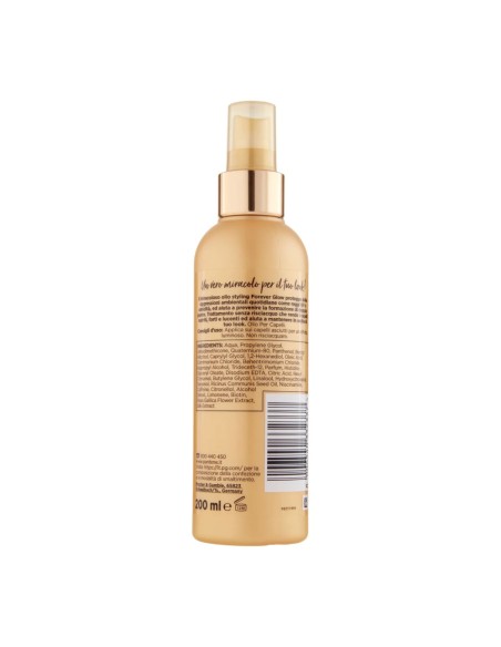 offerta Pantene Pro-V Forever Glow Olio Styling per Capelli 24H di Tenuta 200 ml